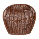 thumbnail image 2 of Cesta de pan de ratán sintético de plástico, cesta tejida para servir alimentos, bandeja para exhibir frutas, cesta de almacenamiento multiusos para cocina y restaurante., 2 of 5