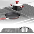 thumbnail image 3 of Tapis de Protection en Silicone pour Cuisinière, Tapis de Protection Résistant à la Chaleur, Tapis de Cuisinière Épaissi, Couverture de Cuisinière, Tapis de Protection pour la Cuisson, 3 of 8