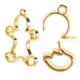 thumbnail image 4 of 10 Uds. De colgantes de marco de aleación con bisel trasero abierto, marco colgante de joyería (dorado, estilo pan de jengibre), 4 of 5