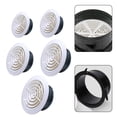 KAJOVE Adjustable Air Ventilation Cover Round Ducting Ceiling Wall Hole ...