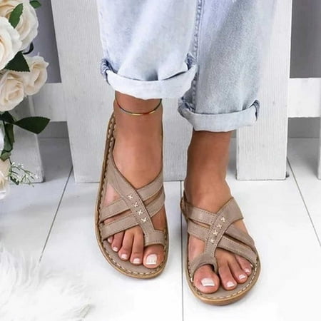 

Yoslce Flip Flops For Women Summer Ladies Sandals Casual Footwear Roman Flip-Flops Shoes