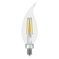 thumbnail image 2 of GE Lighting 43245 LED Chandelier Light Bulbs, Candle Shape, DayChandelier Light, 500 Lumens, 5.5-Watts, 4-Pk., 2 of 2