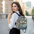 thumbnail image 6 of FORMRS Mini Backpack Purse for Women Travel Daypack Casual Shoulder Bag, Tree in The Mountains, 6 of 7
