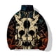 thumbnail image 4 of Agregue algodón y espese el abrigo de invierno para hombre Abrigos de invierno para hombre cómodos y cálidos Estampado de calavera personalizado para hombre Nuevo en parkas para hombre, 4 of 5
