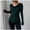 #285Green, variant on Byworldtasic No Boundarie Women‘s Casual Fashion Solid Color Fall/Winter Long Sleeve Blouses Shirts Top