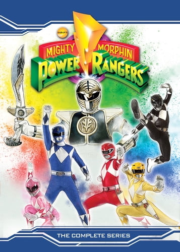 POWER RANGERS Series 2 WAL-MART Edition Complete Trading Card set Blue