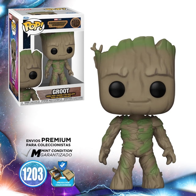 Funko Pop Groot #1203 Funko Guardianes De La Galaxia Marvel Volumen 3