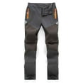 thumbnail image 2 of Boys' Softshell Waterproof Hiking Pants Quick-Dry Lightweight Convertible 2-in-1 Outdoor Pants Detachable Long Shorts, 2 of 5