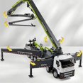 thumbnail image 3 of 1:50 Alloy Concrete Cement Pump Truck Toys Engineering Vehicle Multiple Movable Locations Car Kids, 3 of 5