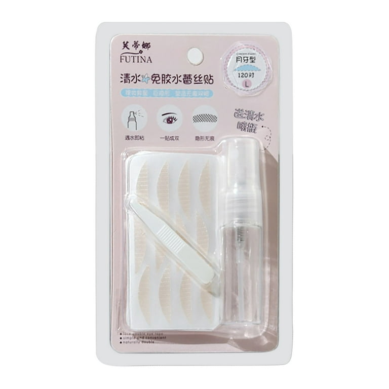 20 Sheets Double Eyelid Sticker Tool Stickers Makeup Tape Invisible Double  Eyelid Stickers Double Sided Boobtape Double Back Tape Double Eyelid Tapes