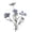 A, variant on Farmhouse 6 Pack 6 Heads Artificial Calliopsis Flowers Real Looking Fake Silk Calliopsis Flowers for Diy Home office Wedding Decoration Party, Light Blue,Kitchen Decor for Table Centerpiece