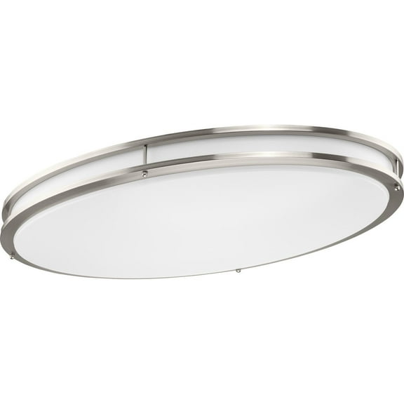 Abide Collection 5-CCT Integrated LED Brushed Nickel Contemporary 32.28" Extra-Large Flush Mount Light