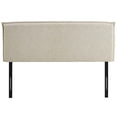 thumbnail image 3 of Ergode Camille Queen Upholstered Fabric Headboard - Beige, 3 of 4