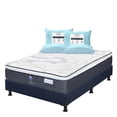 thumbnail image 1 of Colchón Matrimonial Dover Spring Air + Box + 2 Almohadas Trinity, 1 of 12