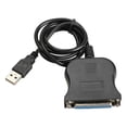 thumbnail image 4 of USB to 25 Pinhole Parallel Cable DB25 Interface IEEE 1284 Printer USB2.0 Cable 25 Hole Adapter Cable, 4 of 7
