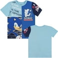 thumbnail image 3 of Sonic The Hedgehog Boys Short Sleeve T-Shirt - Little and Big Boy Sizes 4-20, 3 of 8