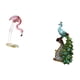 thumbnail image 5 of Estatua de resina de flamenco y , escultura de ave, arte moderno, figura de jardín, soporte de metal, colección de animales, elegante adorno, 5 of 8