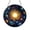 Stained Glass 7.87 Inch, variant on Solar System Round Suncatcher – Stained Glass Style Space Window Decor
