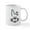 White, variant on CafePress - Bunny Rabbit Face Mug - 11 oz Ceramic Mug - Novelty Coffee Tea Cup