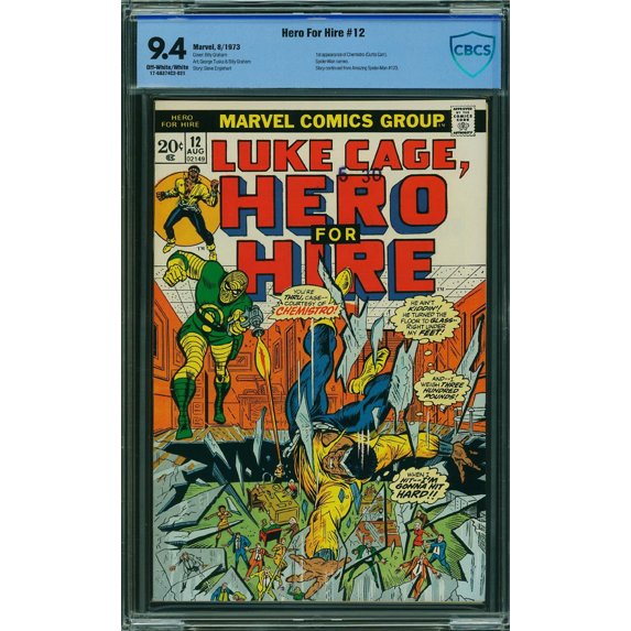 Hero For Hire #12 - CBCS 9.4 Comic Book