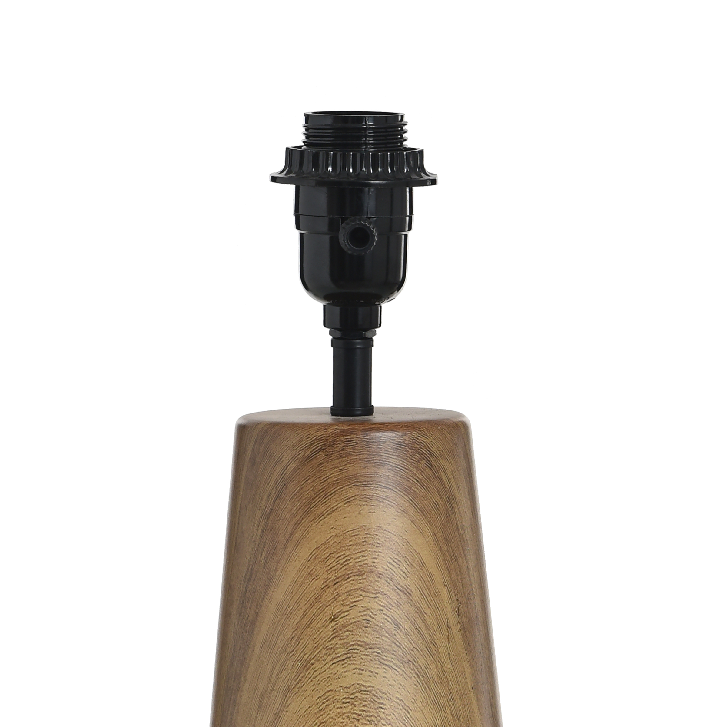 Better Homes & Gardens Table Lamp, Wood Grain with Pleated Shade photo 8