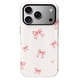 thumbnail image 1 of SKLYDDI Funda para iPhone con Moños Rosas Tiernos, 1 of 7