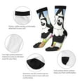 thumbnail image 3 of Silaia Bluey Print Adult Socks, Athletic Socks, Mens and Womens Crew Cushion Socks,Work Athletic Running Socks,Casual Breathable Socks, 3 of 6