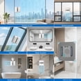 thumbnail image 3 of INSE WA9 PRO Robot Limpiador de Ventanas Blanco – 4 Aspersores de Agua, Succión de 2600Pa, Modos Inteligentes N/Z/ZN, Control Remoto y Batería de Respaldo de 20min, para Cristales Domésticos, 3 of 9