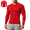 Red, variant on LTTVQM 2 Pack Compression Shirts Men Long Sleeve Lightweight Breathable Rash Guard Workout Undershirt Casual Basic Layer Athletic Running Sports Tops Black L