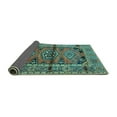 thumbnail image 2 of Ahgly Company Indoor Rectangle Persian Turquoise Blue Traditional Area Rugs, 8' x 10', 2 of 4