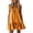 Yellow, variant on ChaoHeng Summer Dress Solid V Neck Sleeveless Lightweight Everyday Spring Casual Sundress Pink S