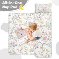 thumbnail image 4 of Pioneer Flower Floral Print Pattern Toddler Nap Mats for Kids Preschool,Sleeping Mat Bag or Kids,Toddler Sleeping Bag,Toddler Nap Mat or Daycare, 4 of 6