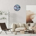 thumbnail image 2 of Wall Clock Battery Operated 16 Inch Silent Non Ticking Coastal Design Country Rustic Retro Decorative for Bathroom Kitchen Living Room Bedroom, 2 of 7