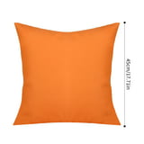 2Pcs Decorative Solid Color Throw Pillow Simple Square Covers Cushion ...