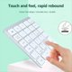 thumbnail image 5 of Teclado Numérico Bluetooth de 28 Teclas, Inalámbrico, Portátil, para Tableta, Portátil, Recargable, Digital., 5 of 6