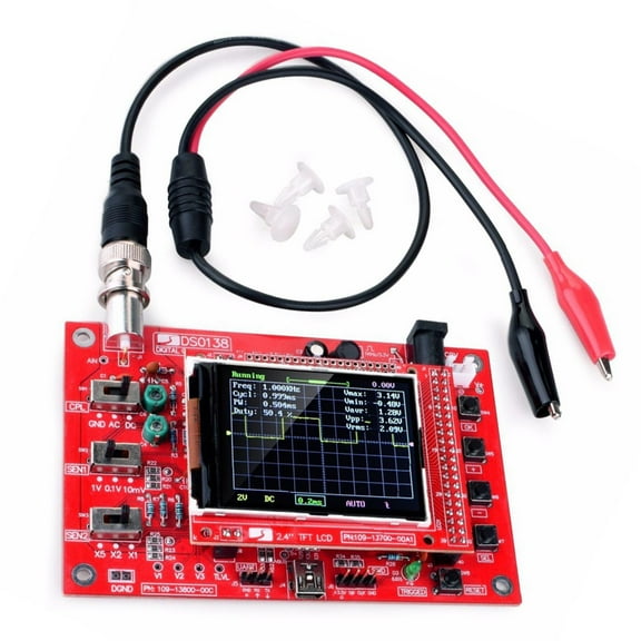 CSYANXING Educational Oscilloscope Kit with Adjustable Trigger and Sensitivity for STEM Labs and Electronics Enthusiasts