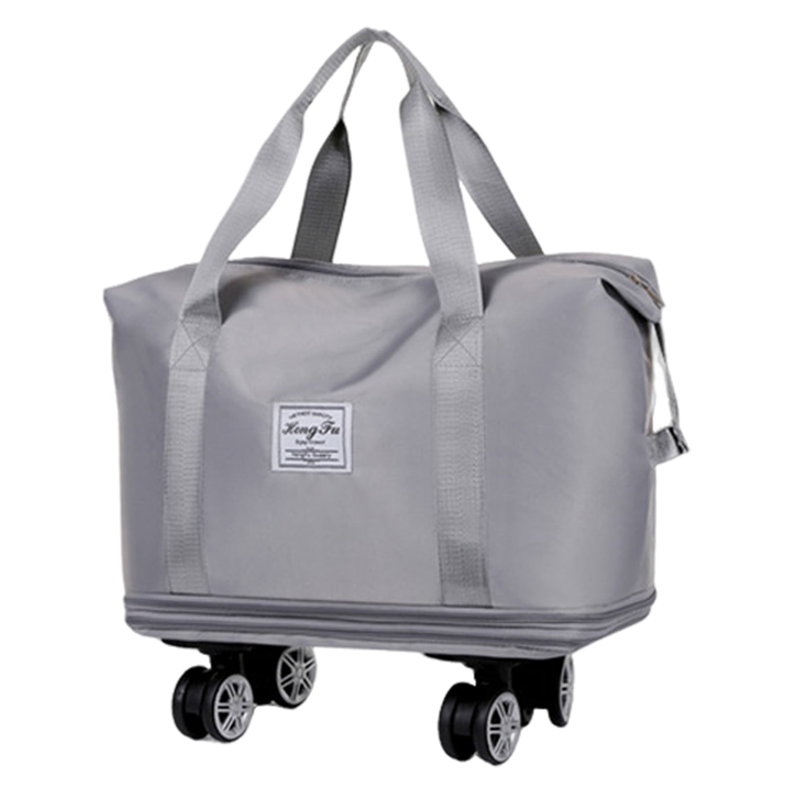 Callipe Duffel Bag Suitcase Expandable Design Waterproof Tear-Resistant Multiple Compartments Large Capacity Versatile Luggage Bag with Wheels
