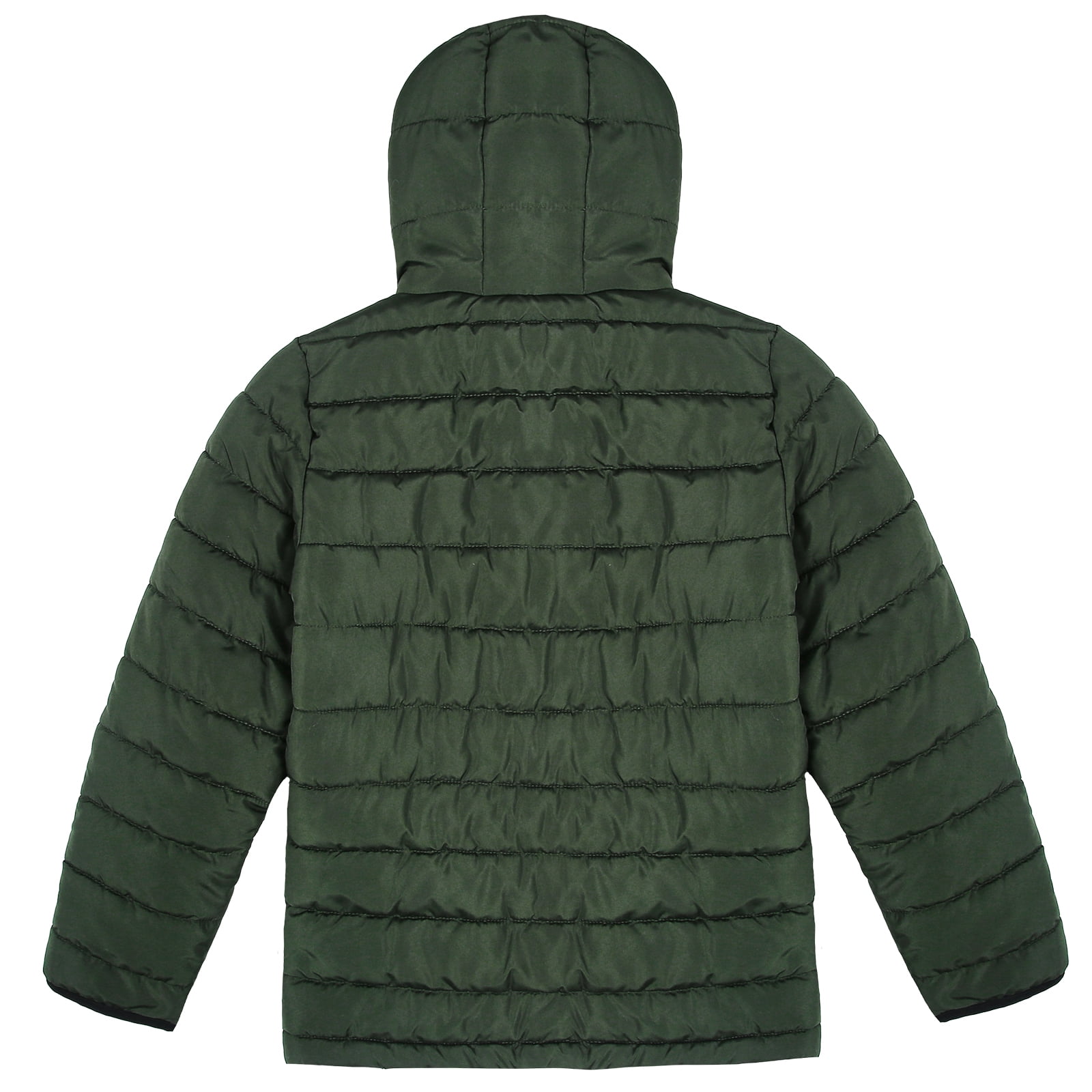 YUBIKWETE Boys Hooded Lightweight Warm Puffer Down Jacket, Sizes 5-20