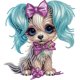 thumbnail image 1 of 5D DIY Parcial Especial en Forma Taladro Diamante Pintura Exquisito Perro Kit 30x30cm, 1 of 9