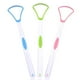 thumbnail image 1 of [soft Silicon] 3pcs Tongue Scraper Cleaner, Oral Scrapers, Prum Sweeper Sets, Bad Breath Cure Tools, Effective Kits--, 1 of 5