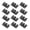 I, variant on Gieenan 12pcs Flush Concealed Mount Bracket Interlockings Hang Buckle Heavy Duty Flush Mount Brackets Mirror Headboard Durable