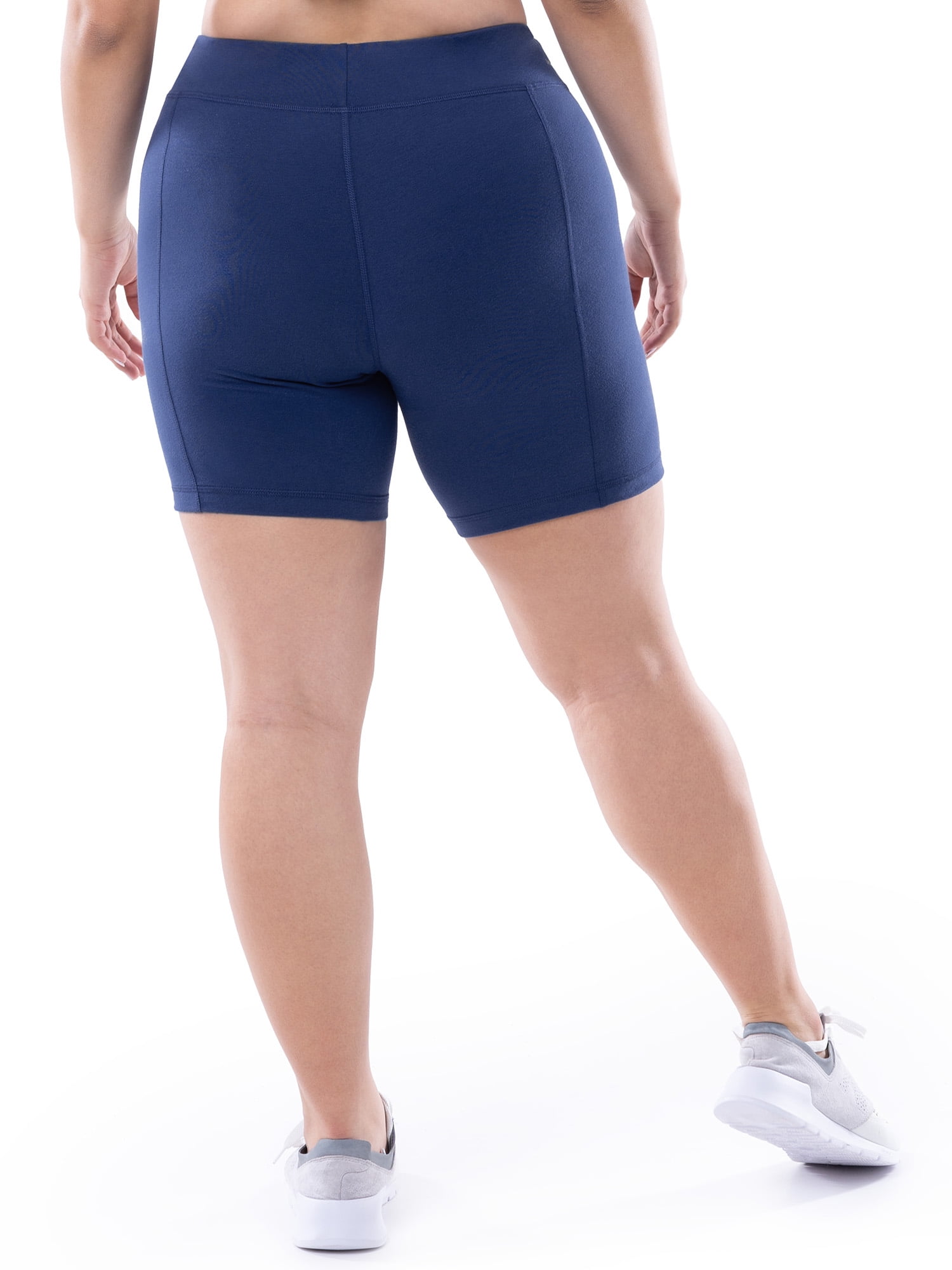Athletic Works Women's and Women's Plus Core Active Dri-Works Bike Shorts, 1 and 2-Pack, Sizes S-4X