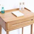 thumbnail image 4 of Dresser Bistro Table,Solid Compact Vanity Desk with Storage Drawer,Natural Wood Makeup Table for Bedroom Small Spaces, 4 of 7