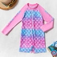 thumbnail image 4 of SHenli One Piece Swimsuit for Girls Cutout Waist Girls Tankini Swimsuit Quick Dry Cute Printed Bathing Suits for Girls Beach Swimwear Spaghetti Strap, 4 of 6