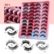 thumbnail image 3 of Pestañas postizas de visón esponjosas, largas, 20 pares, espectaculares, para extensiones de pestañas de maquillaje., 3 of 5