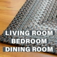thumbnail image 6 of Ultra Durable Braided Rug-Color:Grey,Shape:Rectangle,Size:5' x 8', 6 of 9