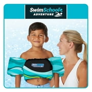 Swimschool Child's 2-in-1 Deluxe Swim Training Vest, Medium-Large, Ages 4-6, Multi-Color