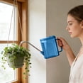 thumbnail image 5 of 1L Long Spout Water Can With Scale Watering Pot With Handle & Lid Lightweight Watering Can For Garden Flower House Plants(Blue-One Size), 5 of 7