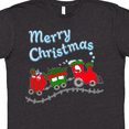 thumbnail image 4 of Inktastic Merry Christmas Train with Presents T-Shirt, 4 of 5