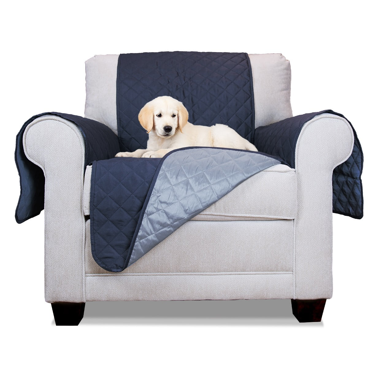 FurHaven Pet Furniture Cover Reversible Furniture Cover Protector for